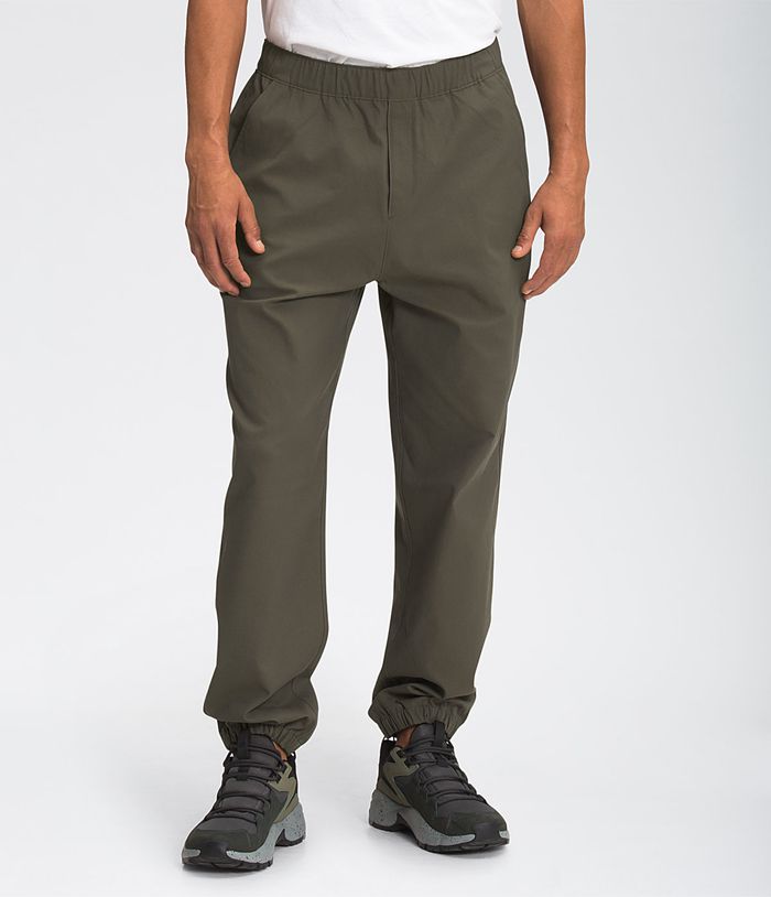 Pantalones The North Face Hombre Verde Oscuro City Estándar Jogger 13682LTNF